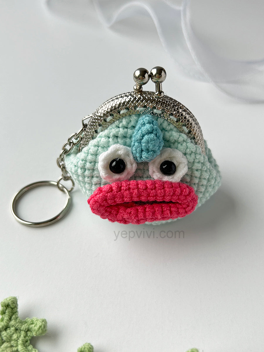 Finished hand crochet coin purse | Bear, Dog, Flower and other 10 styles| Gift ideas