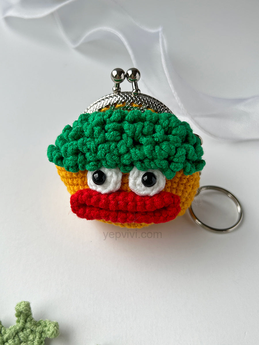 Finished hand crochet coin purse | Bear, Dog, Flower and other 10 styles| Gift ideas