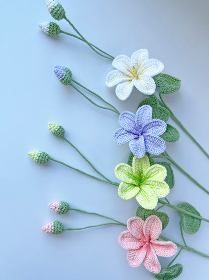 Finished Crochet Tung flower|Crochet Flower Bouquet
