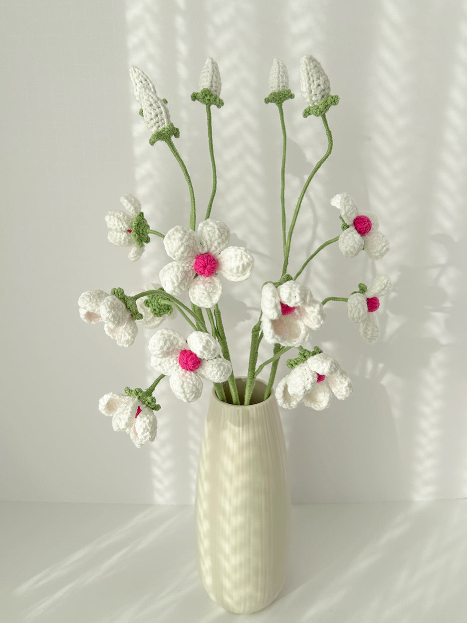 Finished Crochet Astragalus Sinicus|Crochet Flower Bouquet